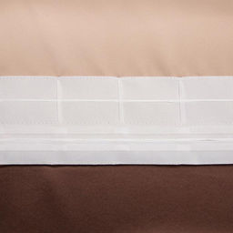 Штора блэкаут портьерная «Этель», 130×300 см, шоколадная