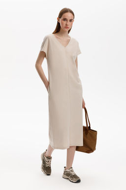 ЕВТ 5030/бежевый платье жен