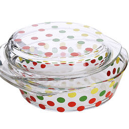 31037 Кастрюля стекло 1,5л с крышкойLR (х6) - Mayer&boch фото 2