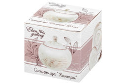 Сахарница 380 мл 10,2*10,2*10,5 см Кантри + ложка, натуральная - Elan gallery фото 10