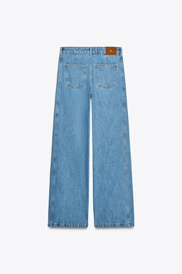 JEANS Z1975 STRAIGHT HIGH WAIST FRONT SEAM - Zara фото 6