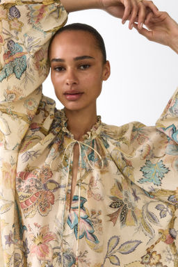 Blusa oversize en mezcla de algod?n - H&m фото 5