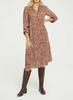 Платье, пестрое - Linea tesini фото 5