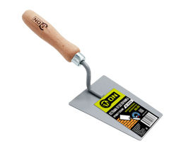 Кельма отделочника (прямоугольник), порошковая покраска, деревянная ручка, 280 х 100 мм 02-14-013