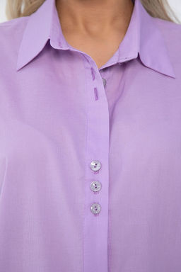 Рубашка Безупречный вкус (сиреневая) Б13626-29М - Lt collection фото 6