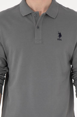 Мужской серый базовый свитшот Неожиданная скидка в корзине - U.s. polo assn фото 13