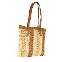 Сумка пляжная текстиль SNX-037, 1отд, светло-бежевый 265626