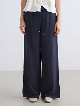 Beli Lastikli Modal Kar???ml? Kad?n Pantolon