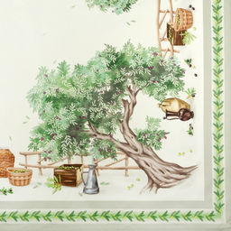 Скатерть Этель Olivia, 220х150 см, 100 % хл, саржа 190 гр/м2  фото 12