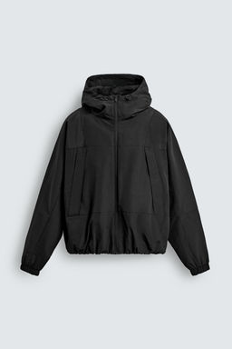 CAZADORA T?CNICA WATER REPELLENT COMBINADO POLAR / Negro - Zara фото 7