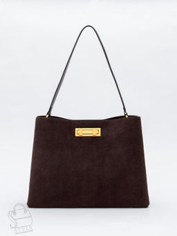 Сумка женская кожаная 1087MF coffee Polina&Eiterou