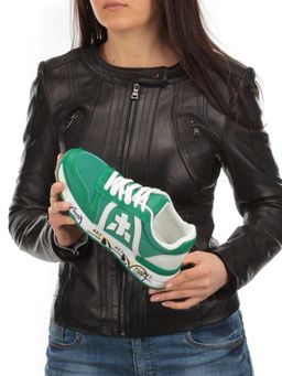 05-6026-23 Кроссовки женские (искусственные материалы) - No name фото 2