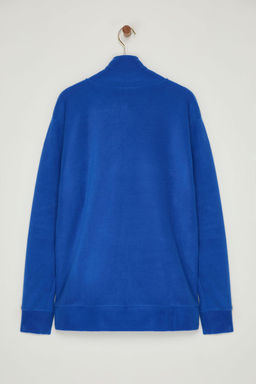 TRENDYOL MAN Saks Regular/Normal Kesim Dik Yaka Anti-Pilling S?cak Tutan/Polar Sweatshirt TMNAW25SW00182 - Trendyolmilla фото 13