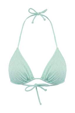 TRENDYOLMILLA Ekru Ucgen Dokulu Bikini Ustu TBESS23BU00272  фото 20