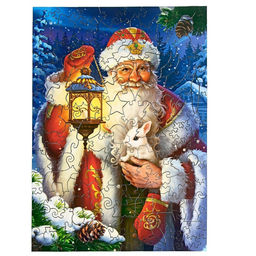 Пазл фигурный Волшебство Нового года - Лесная мастерская фото 17