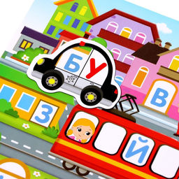 Книга Магнитная азбука - Буква-ленд фото 3