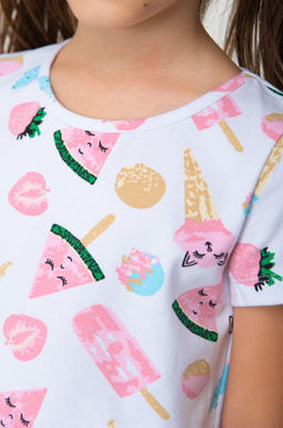 Хлопковая пижама для девочки Bonito  фото 28