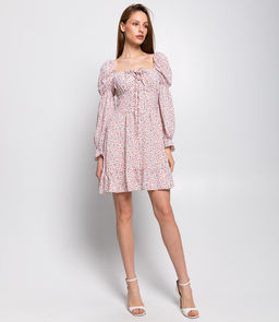 Платье #БШ2226, белый - Dommod фото 4