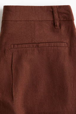 Bermudas en mezcla de lino - H&m фото 5