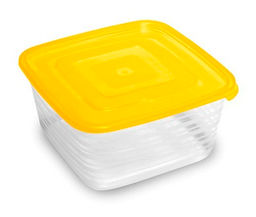 Цена за 2 шт. Контейнер для продуктов (СВЧ) "Унико" квадратный 1,4л С210