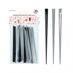 Набор шпажек для канапе "Кристалл Лофт" 20шт. арт. МТ76-186