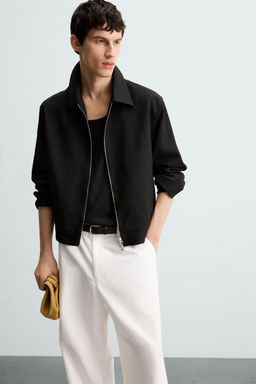 ZIP-UP OVERSHIRT