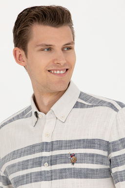 Мужская рубашка с длинным рукавом Stone - U.s. polo assn фото 16