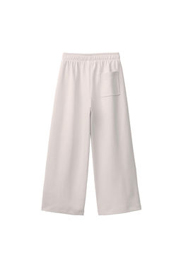 WIDE-LEG INTERLOCK TROUSERS - Zara фото 12