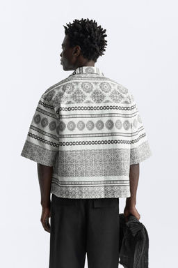 GEOMETRIK JACQUARD INCE CEKET - Zara фото 3
