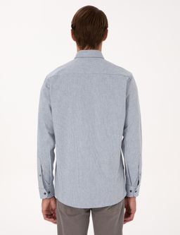 Mavi Regular Fit Uzun Kollu G_mlek - Pierre cardin фото 5