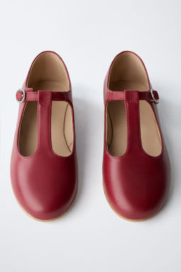 BAILARINA T PIEL LIMITED EDITION  / Rojo Burdeos