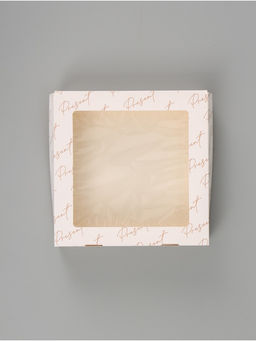 Цена за 5 шт. Коробка подарочная складная «Для тебя», 20×20×4 см, с окном