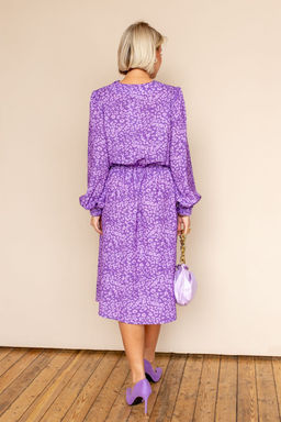 Платье РП-1145 сирень-лео - Angelika фото 5