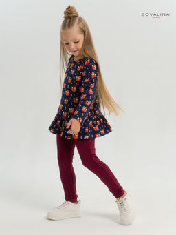 Костюм Алиса лисята на синем-марсала - Sovalina фото 34