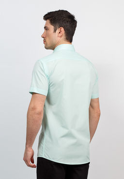 Сорочка мужская короткий рукав GREG 410/309/FR MINT/Z  фото 9