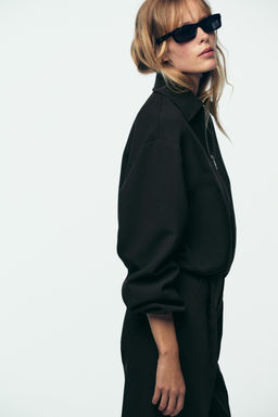 PUFFED BOMBER JACKET WITH ZIP - Zara фото 5