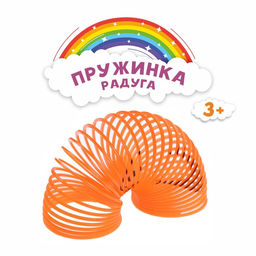 Цена за 12 шт. Пружинка - радуга «Рожицы», d=3 см, МИКС
