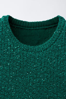 SEQUIN KNIT TOP - Zara фото 3