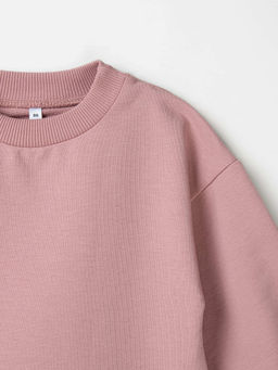 Платье с хлопковой юбкой Дымчатая роза - Bungly фото 4