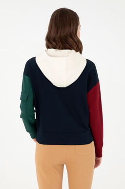 Женский темно-синий свитшот Неожиданная скидка в корзине - U.s. polo assn фото 12