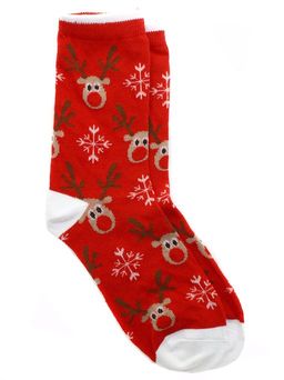 Носки НГ р.35-40 Новогоднее настроение Олени