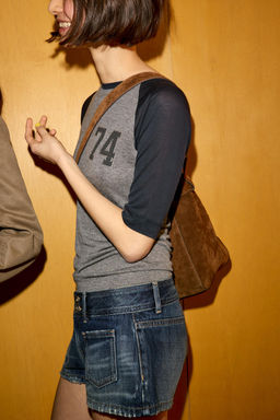 STUDDED NUMBER T-SHIRT - Zara фото 10