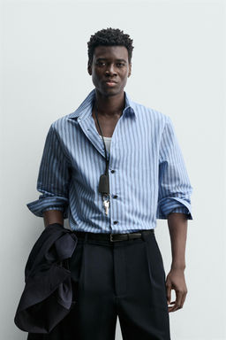 Рубашка Camisa Relaxed Fit Rayas