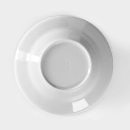 Цена за 2 шт. Тарелка глубокая Добрушский завод «Идиллия», 250 мл, d=20 см, фарфор, белая