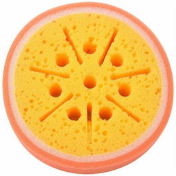 Мочалка Апельсинка (диаметр 12см, толщина 3см) VL90-78 /МультиДом/  фото 3