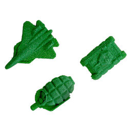 Набор для опытов "Шипучие бомбочки. Аромат яблока" 3 в 1