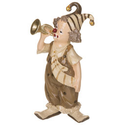 ФИГУРКА КЛОУН 6,5*5,5*11,5 СМ. КОЛЛЕКЦИЯ БУФФОНАДА