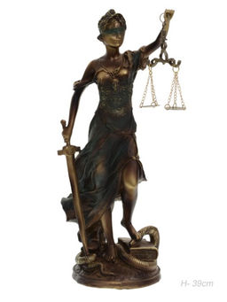 Статуэтка Фемида 39 см / F723 /уп 12/