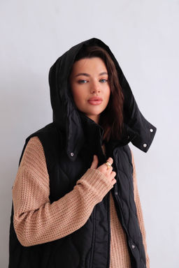 Martichelli Жилет стеганый чёрный  фото 16