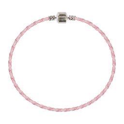 Zlatka Браслет плетеный RBL-02 23 см 5 шт СК/Распродажа №04 розовый